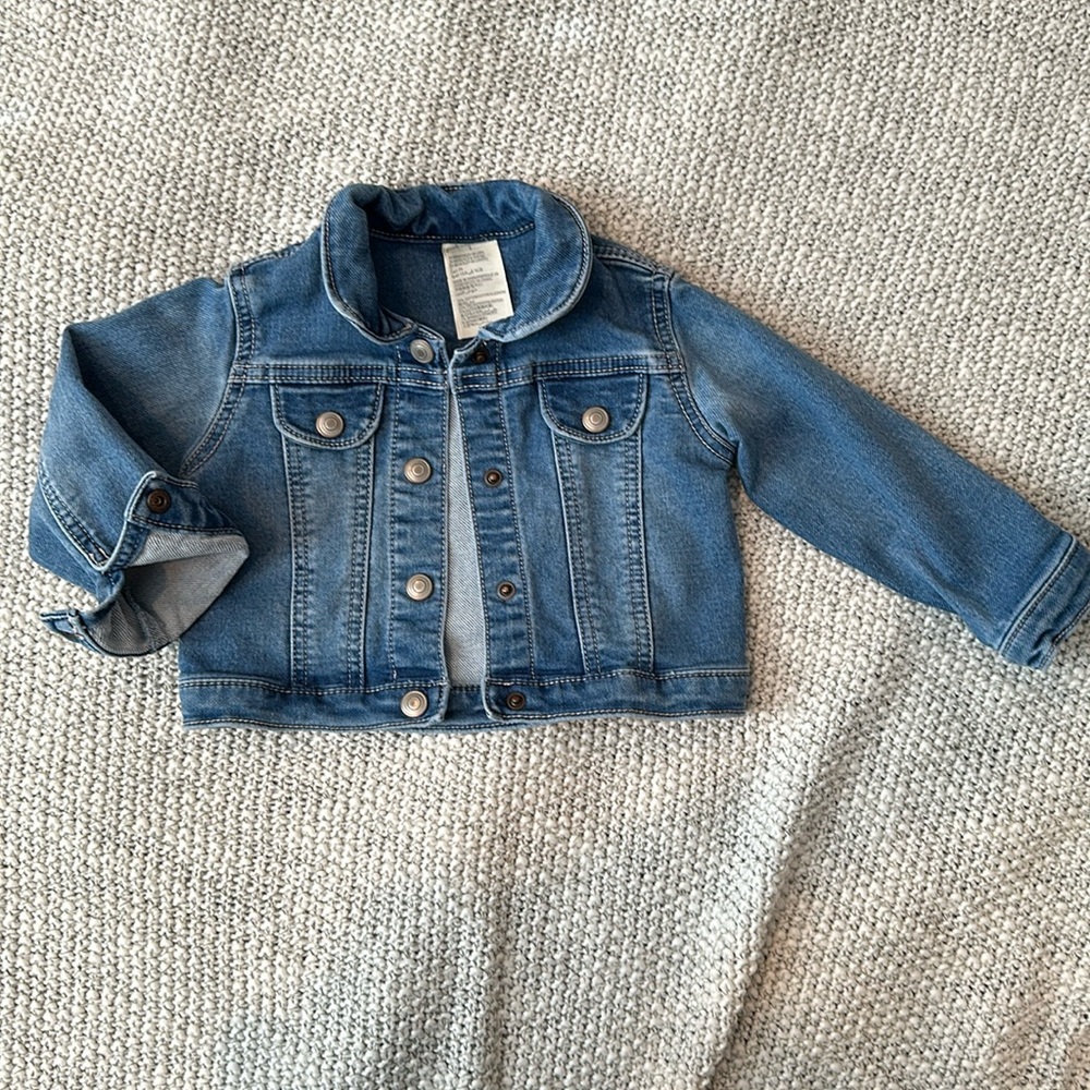 First Impressions 24m denim jean jacket
